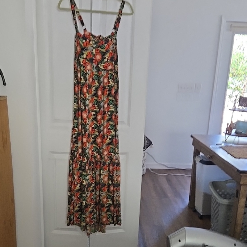 Natural Life Large Floral Maxi Dress
